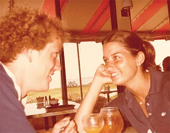 Cute Cafe Couple